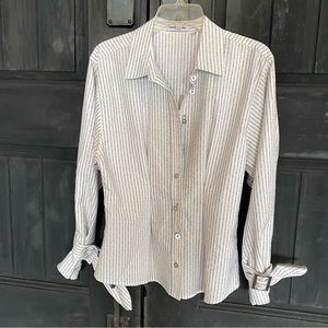 Opening ceremony logo print blouse